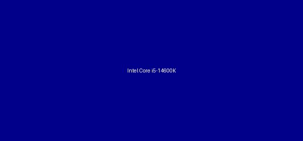 Intel 酷睿 i5-14600K